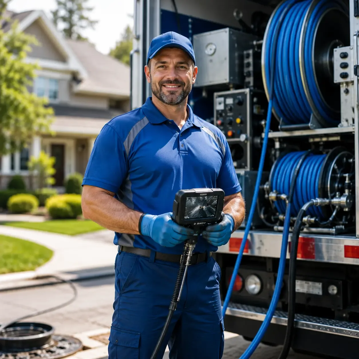 Local outdoor drain cleaning specialists in Bentonville, OH